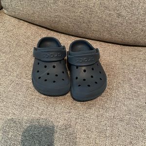 Navy Crocs Toddler size 8
